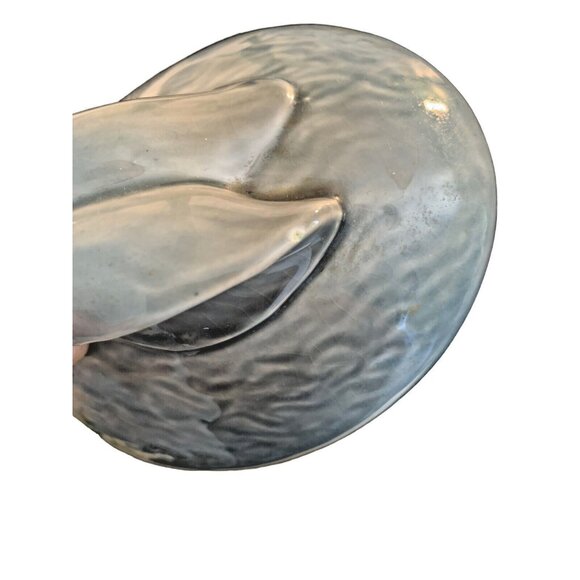 Vintage Portugal Ceramic Rabbit, Soup Tureen, Lidded Box, Easter Deco Classic - Picture 9 of 11